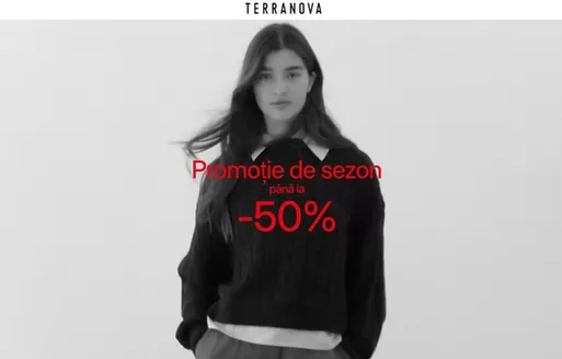 Catalog Terranova | Promoție de sezon până la -50% | 2026-09-29T00:00:00.000Z - 2026-10-12T00:00:00.000Z