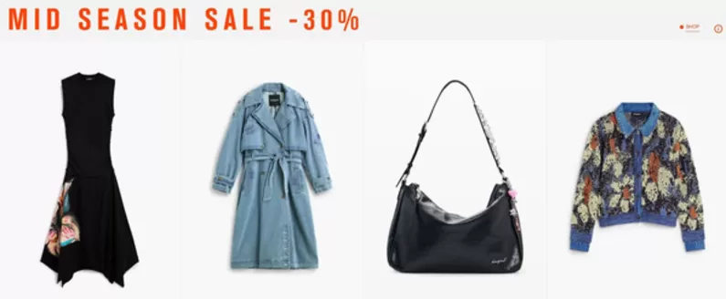 Catalog Desigual | MID SEASON SALE -30% | 2026-09-30T00:00:00.000Z - 2026-10-11T00:00:00.000Z