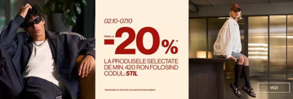 Catalog Sizeer | PÂNĂ LA -20% LA PRODUSELE SELECTATE DE MIN. 420 RON | 2026-10-06T00:00:00.000Z - 2026-10-07T00:00:00.000Z