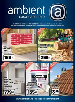 Catalog Ambient | Revista promoțională Ambient nr. 208 | 2026-10-06T00:00:00.000Z - 2026-11-12T00:00:00.000Z