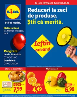 Catalog Lidl Lipova | de luni 19.10 până duminică 25.10 | 2026-10-19T00:00:00.000Z - 2026-10-25T00:00:00.000Z