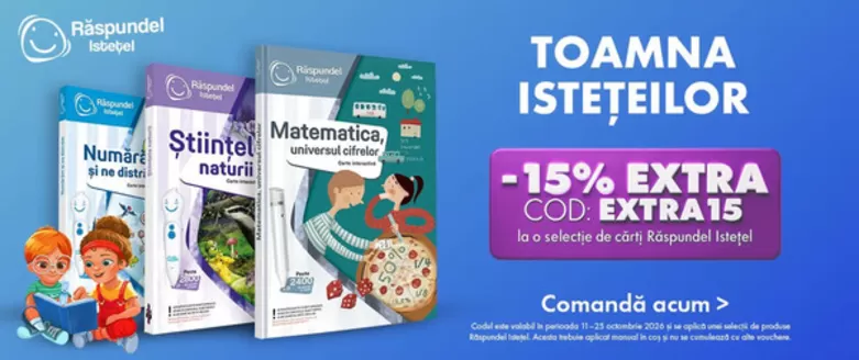 Catalog Elefant Voluntari | TOAMNA ISTEȚEILOR | 2026-10-14T00:00:00.000Z - 2026-10-25T00:00:00.000Z