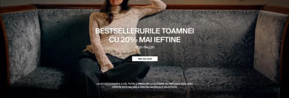 Catalog Mohito | BESTSELLERURILE TOAMNEI CU 20% MAI IEFTINE | 2026-10-15T00:00:00.000Z - 2026-10-18T00:00:00.000Z