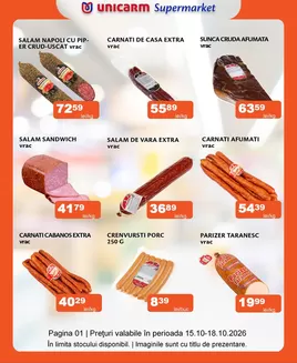 Catalog Unicarm Voluntari | Promoție de weekend 15.10 - 18.10.2026 | 2026-10-15T00:00:00.000Z - 2026-10-18T00:00:00.000Z