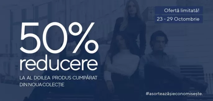 Catalog Kenvelo | 50% REDUCERE LA AL DOILEA PRODUS CUMPĂRAT DIN NOUA COLECŢIE | 2026-10-23T00:00:00.000Z - 2026-10-29T00:00:00.000Z