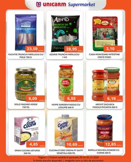 Catalog Unicarm | Promoție de weekend | 2026-10-30T00:00:00.000Z - 2026-11-01T00:00:00.000Z