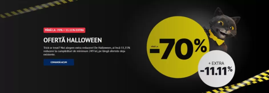 Catalog Dormeo Craiova | OFERTĂ HALLOWEEN | 2026-10-30T00:00:00.000Z - 2026-11-01T00:00:00.000Z