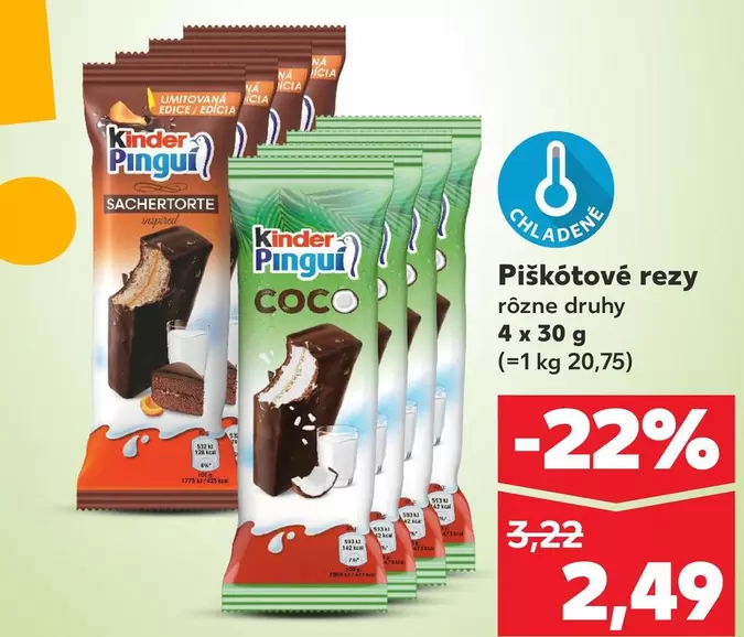 Piškótové rezy