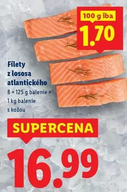 Filety z lososa atlantického