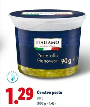 Čerstvé pesto