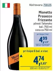 Prosecco -  Frizzante