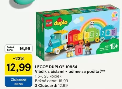 Lego - DUPLO 10954 Vláčik s číslami - učíme sa počítať**