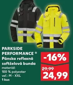 Pánska reflexná softšelová bunda