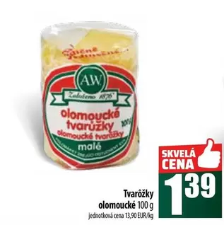 Tvarôžky olomoucké