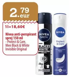 Nivea - anti-perspirant sprej