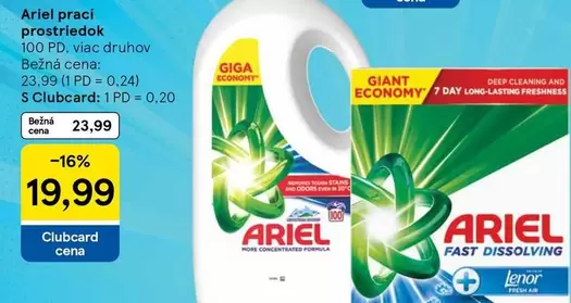 Ariel - prací prostriedok