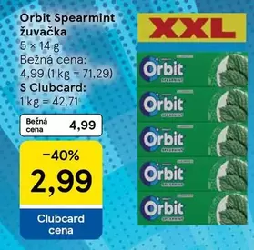 Spearmint žuvačka