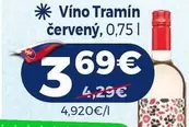 Víno Tramín červený