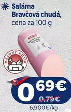 Saláma Bravčová chudá