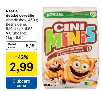 detské cereálie