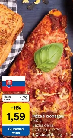 Pizza s klobásou