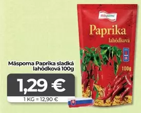 Paprika sladká lahôdková