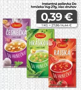 Instantná polievka Do hrnčeka