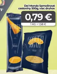 Semolinové cestoviny