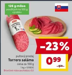Torrero saláma