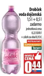 voda dojčenská