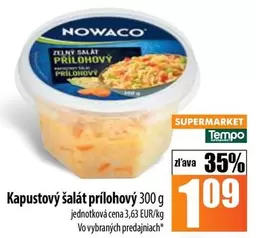Kapustový šalát prílohový