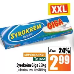Syrokrém Giga