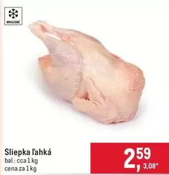 Sliepka ľahká