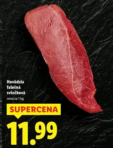 Hovädzia falošná sviečková