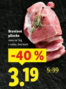 Bravčové pliecko