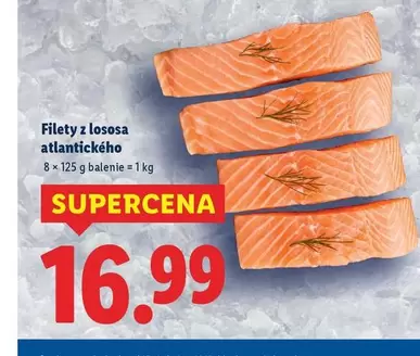 Filety z lososa atlantického