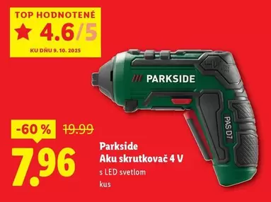 Aku skrutkovač 4 V