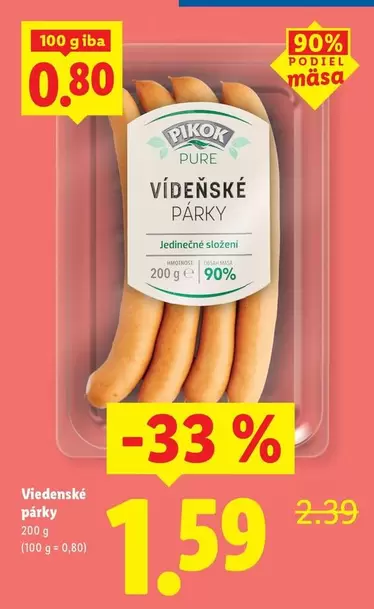 Vídeňské párky