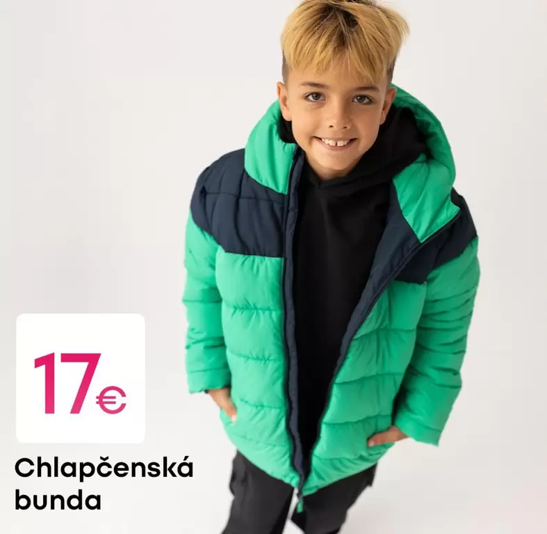 Chlapčenská bunda