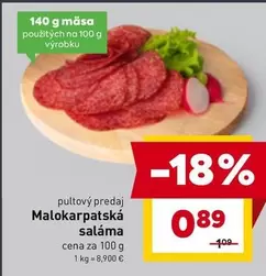 Malokarpatská saláma
