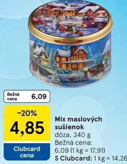 Mix -  maslových sušienok