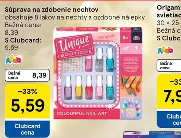 Súprava na zdobenie nechtov