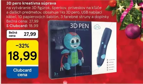 3D pero kreatívna súprava