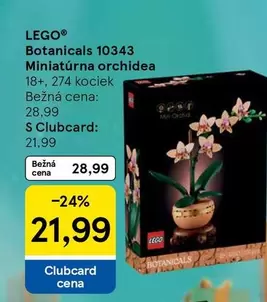 Lego - Botanicals 10343 Miniatúrna orchidea