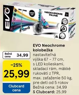 Neochrome kolobežka