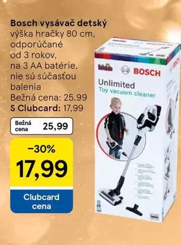 Bosch - vysávač detský