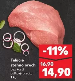 Telacie stehno orech