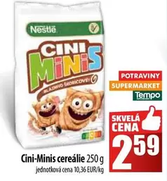Cini-Minis cereálie