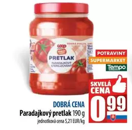Paradajkový pretlak 190 g