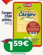 Čergov Chilli plátky